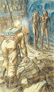 Tarocchi degli UFO - 3 di Denari