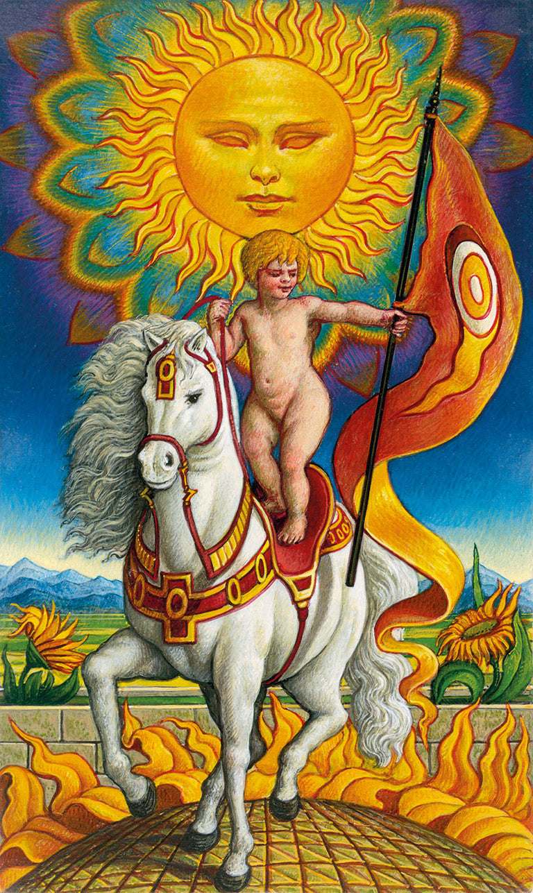 Pre-Raphaelite Tarot - XIX. Il Sole