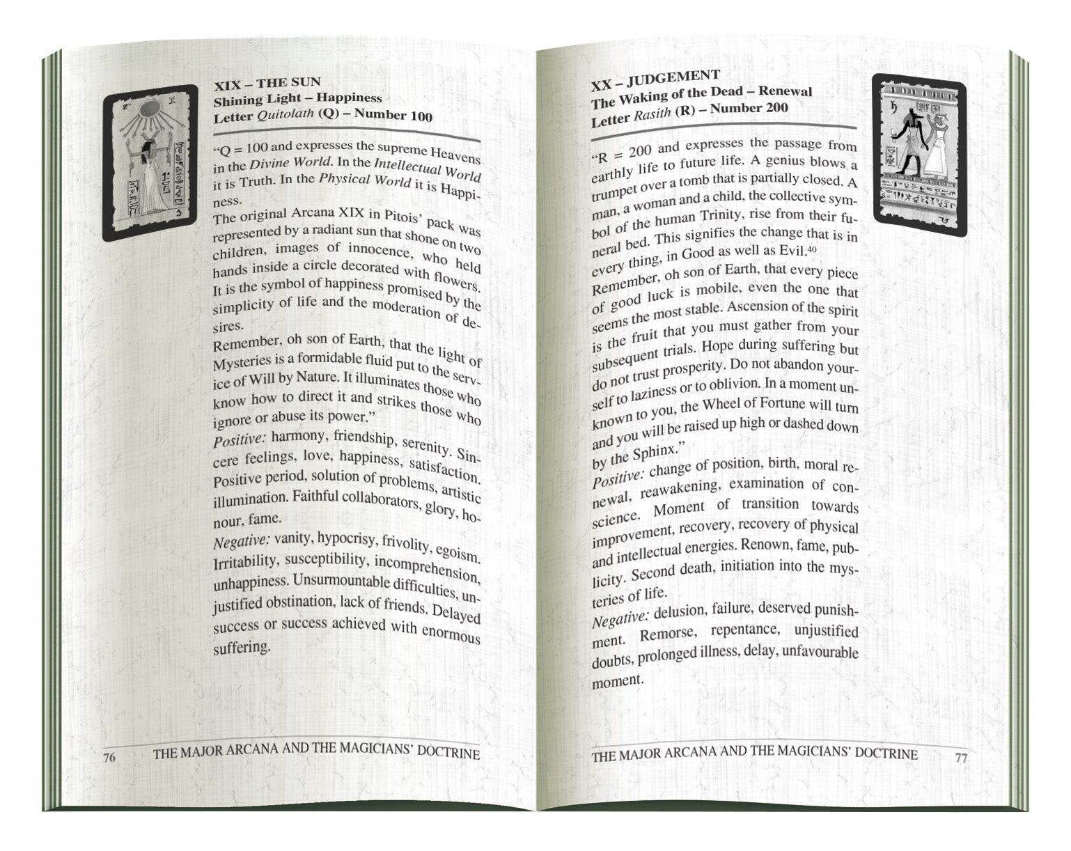 The Egyptian Tarot Kit