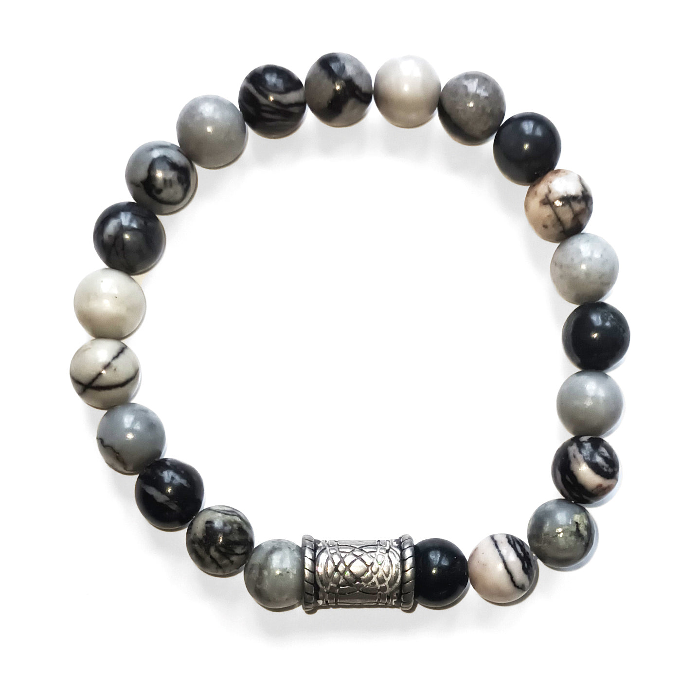 Braccialetti in Cristallo - Diaspro Reticolato