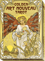 Carica l&#39;immagine nel visualizzatore di Gallery, Golden Art Nouveau Tarot - Grand Trumps
