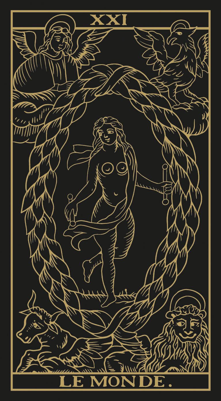 Marseille Tarot Gold & Black Edition