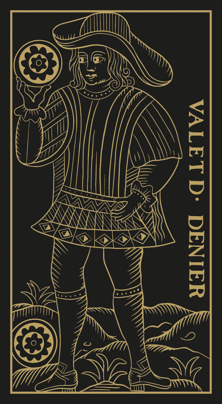 Marseille Tarot Gold & Black Edition