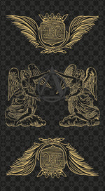 Carica l&#39;immagine nel visualizzatore di Gallery, Marseille Tarot Gold &amp; Black Edition
