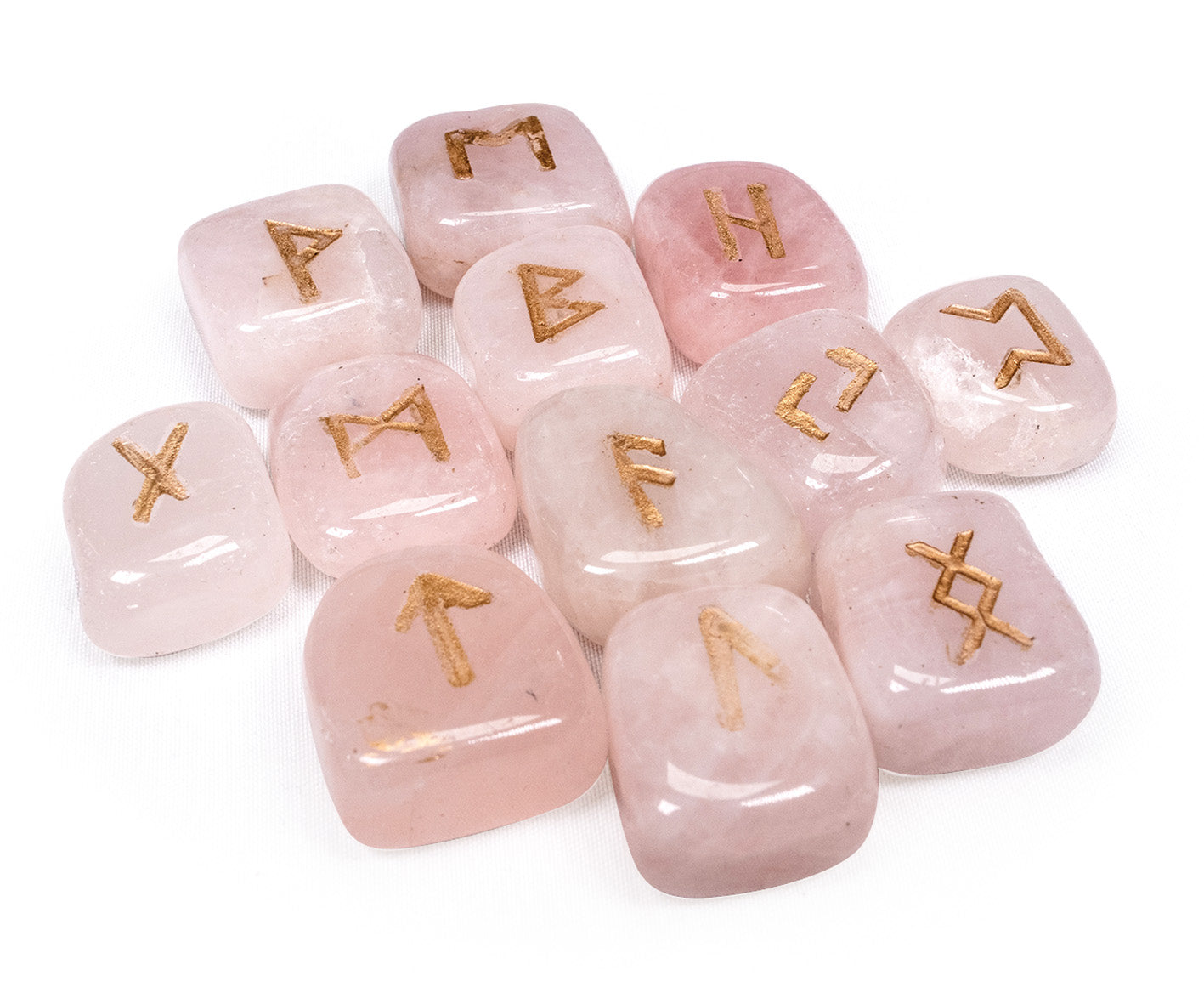 Rune in Quarzo Rosa