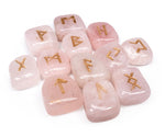 Carica l&#39;immagine nel visualizzatore di Gallery, Rune in Quarzo Rosa
