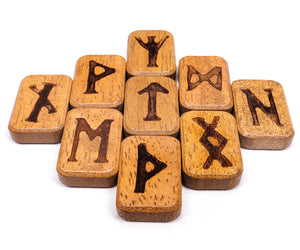 Rune in Legno Pregiato - Edizione Deluxe