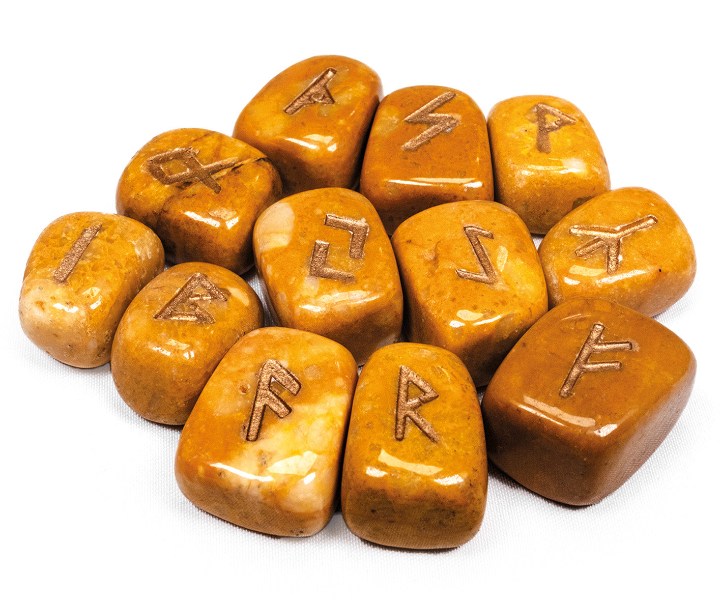 Rune in Quarzo Dorato