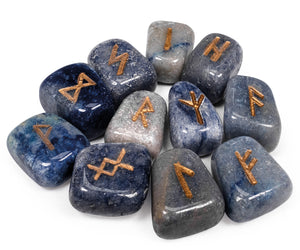Rune in Onice Blu