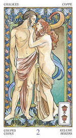 Carica l&#39;immagine nel visualizzatore di Gallery, Art Nouveau Tarot
