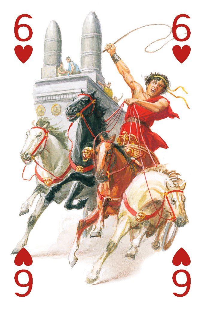 Gladiatori - Carte da Gioco Illustrate
