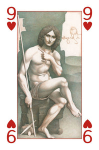 Leonardo Da Vinci - Carte da Gioco Illustrate