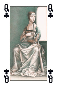 Leonardo Da Vinci - Carte da Gioco Illustrate