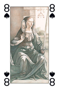 Leonardo Da Vinci - Carte da Gioco Illustrate