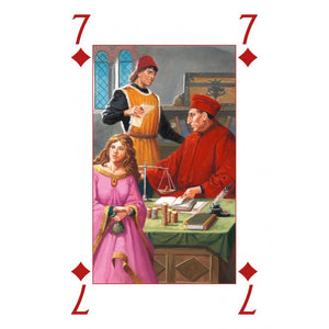 Firenze - Carte da Gioco Illustrate
