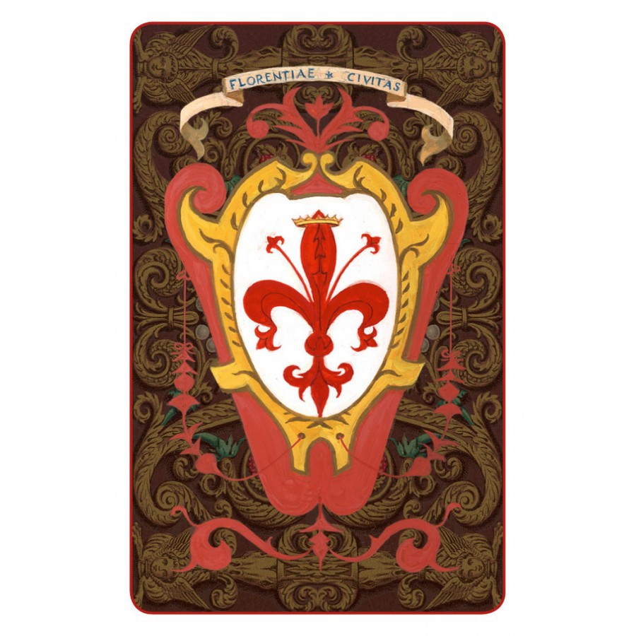 Firenze - Carte da Gioco Illustrate