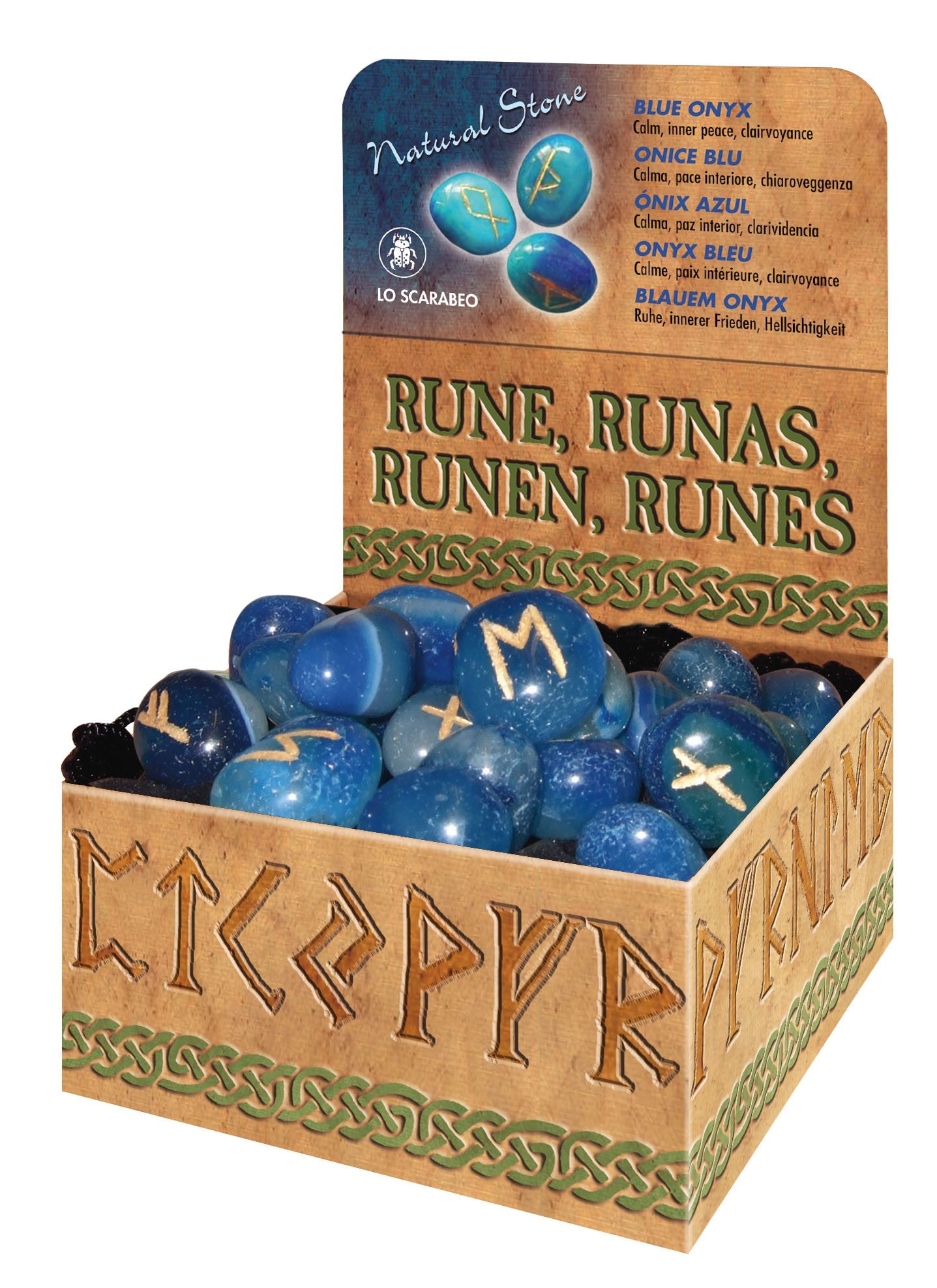 Rune in Onice Blu