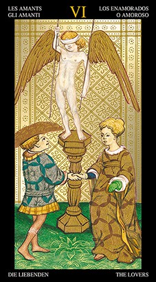 Golden Visconti Tarot - Grand Trumps