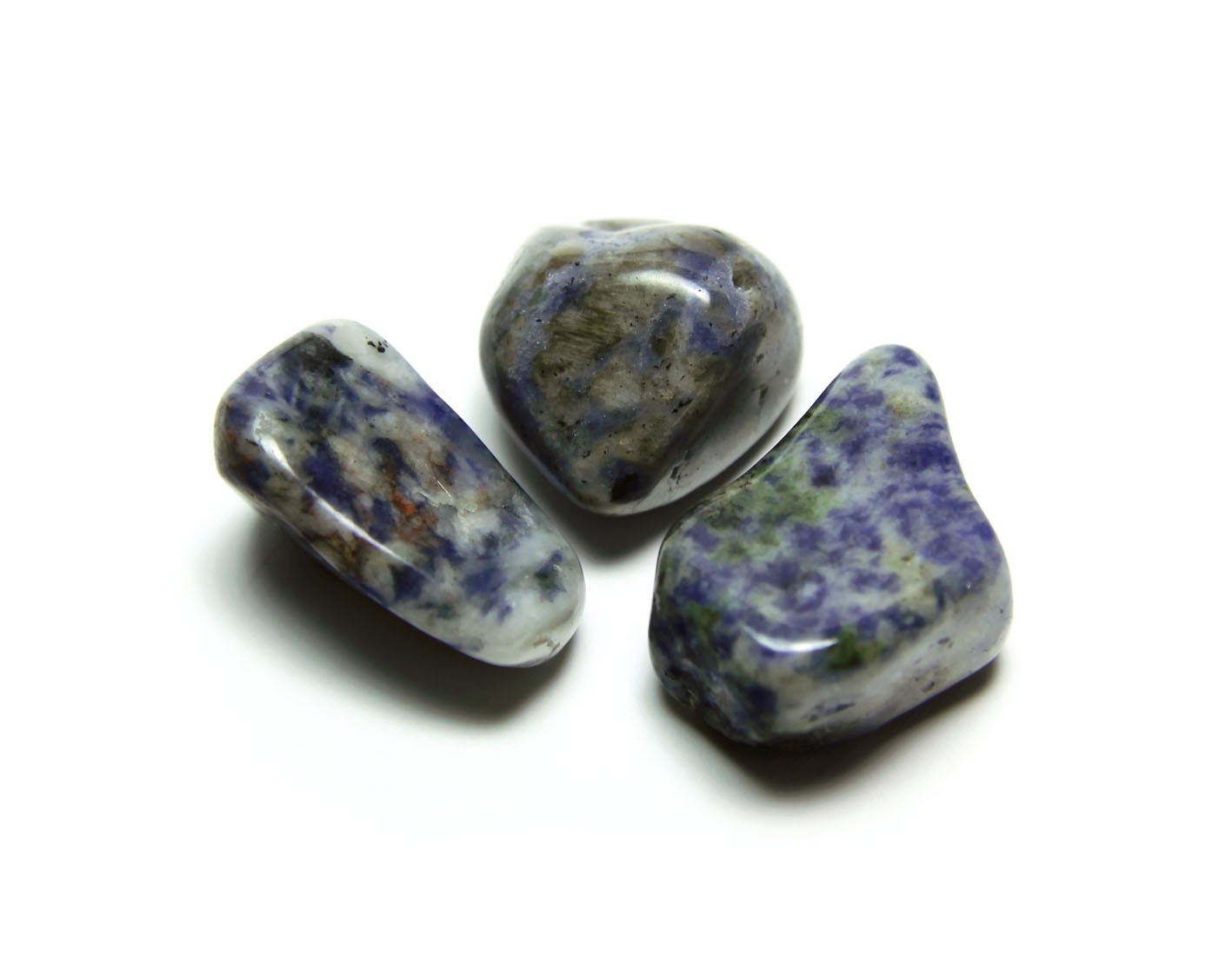 Sodalite a Macchia Bianca - Cristalli Burattati