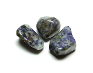Sodalite a Macchia Bianca - Cristalli Burattati