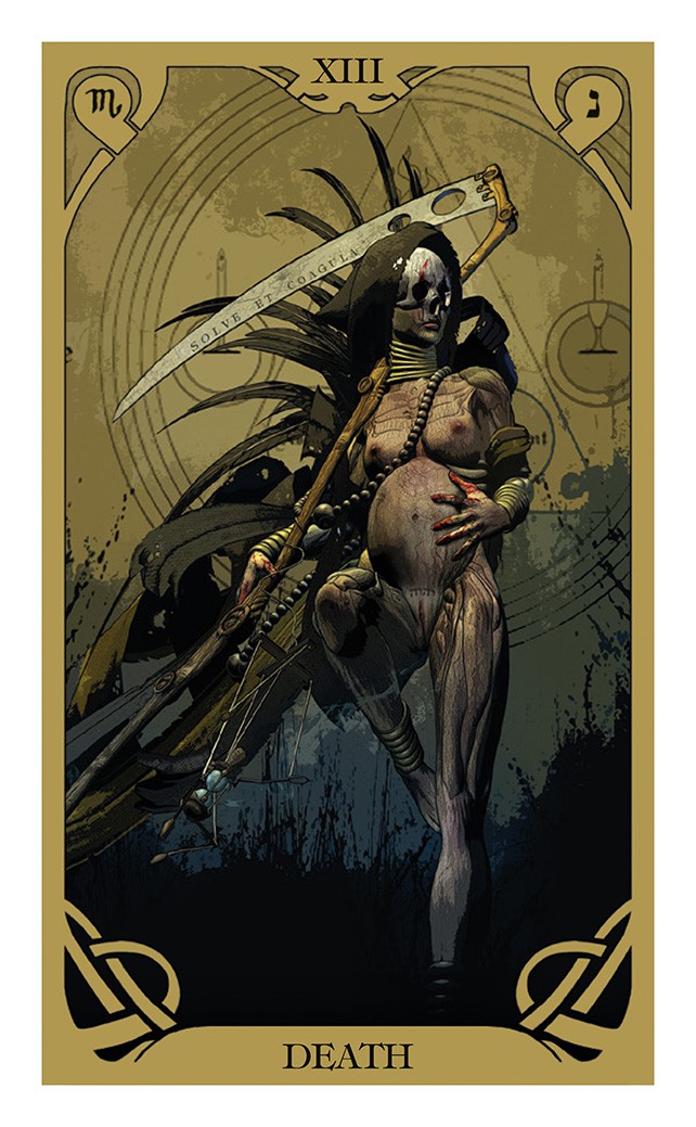 Mini Night Sun Tarot
