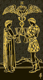Carica l&#39;immagine nel visualizzatore di Gallery, Tarot Gold &amp; Black Edition
