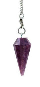 Premium Chakra e Ametista - Pendolo