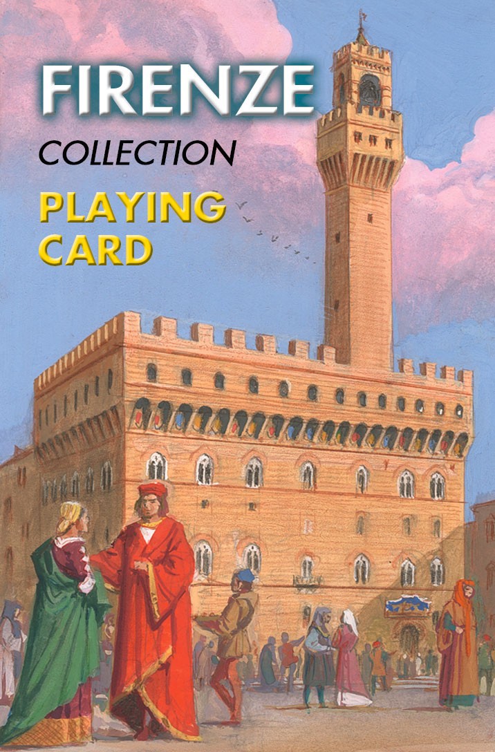 Firenze - Carte da Gioco Illustrate