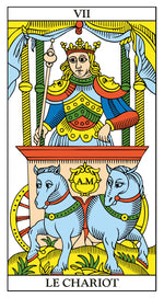 Carica l&#39;immagine nel visualizzatore di Gallery, Marseille Tarot - BLU

