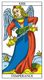 Carica l&#39;immagine nel visualizzatore di Gallery, Marseille Tarot - BLU
