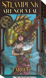 Carica l&#39;immagine nel visualizzatore di Gallery, Steampunk Art Nouveau Tarot
