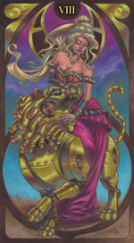 Carica l&#39;immagine nel visualizzatore di Gallery, Steampunk Art Nouveau Tarot
