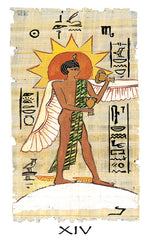 Carica l&#39;immagine nel visualizzatore di Gallery, Mini Egyptian Tarot

