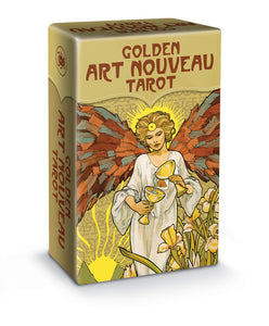 Mini Golden Art Nouveau Tarot