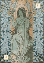 Carica l&#39;immagine nel visualizzatore di Gallery, Alfons Maria Mucha Oracle Cards

