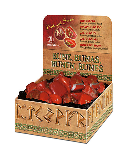 Rune in Diaspro Rosso