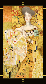Carica l&#39;immagine nel visualizzatore di Gallery, Mini Golden Klimt Tarot
