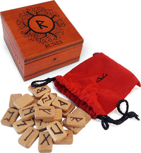 Rune in Legno Pregiato - Edizione Deluxe